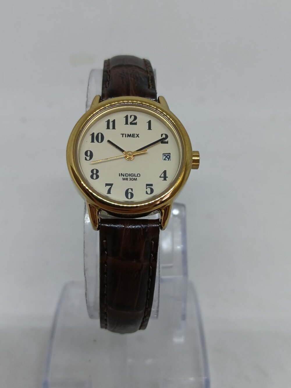 Timex Indiglo Easy Reader T20071 Women's 25mm Japanese Quartz Watch NEW BATT - Picture 3 of 11